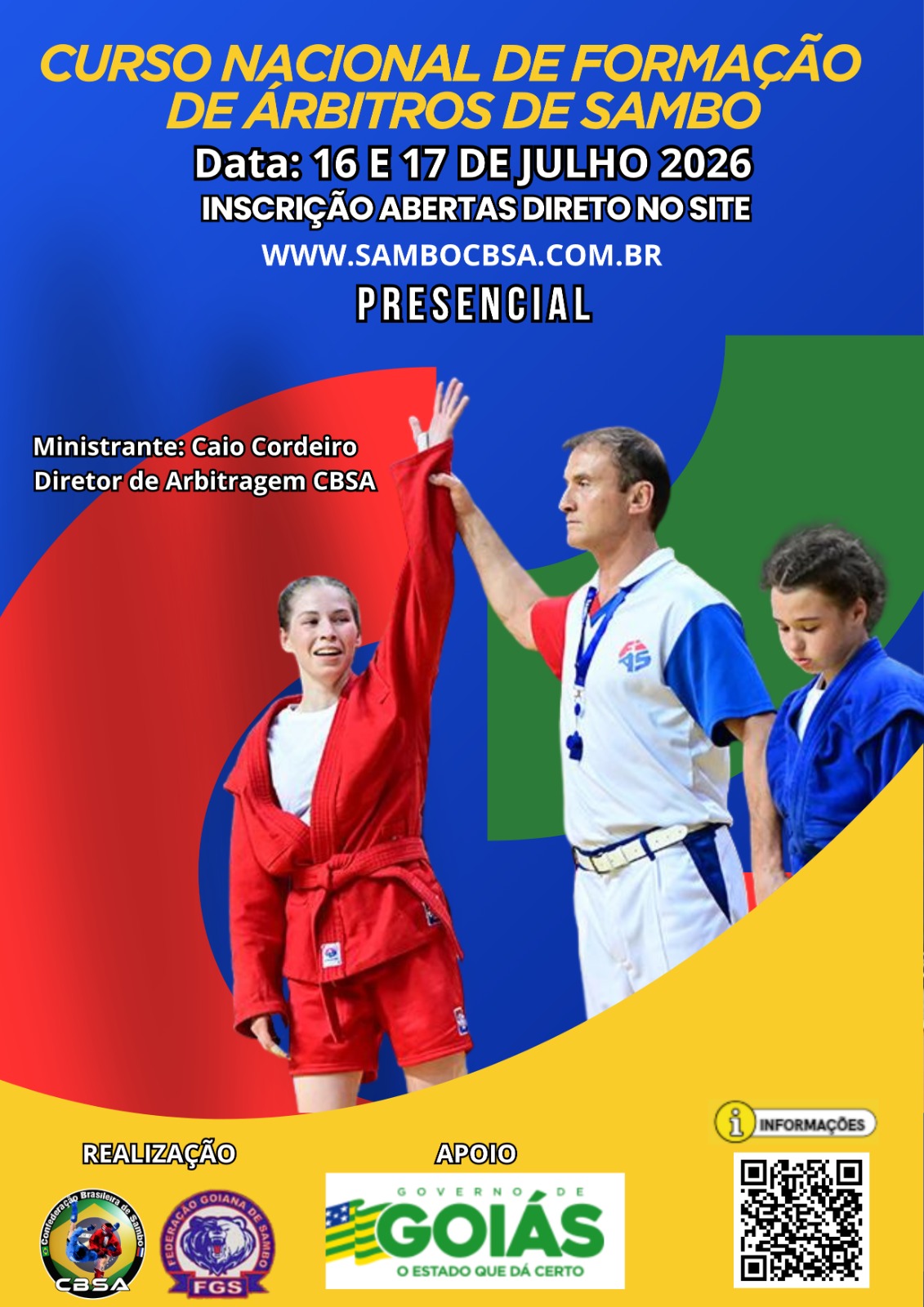 Banner Curso Formação Árbitros